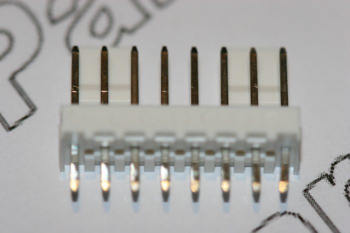 8 Way PCB Header Molex 22-27-2081 KK Vertical