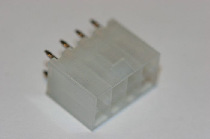 8 Way PCB Header Molex 39-28-1083 Mini-Fit Jr Vertical