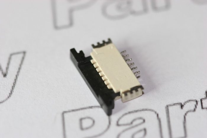 6 Way FFC/FPC Connector Molex 52271-0690 Right Angle ZIF SMD - Image 2