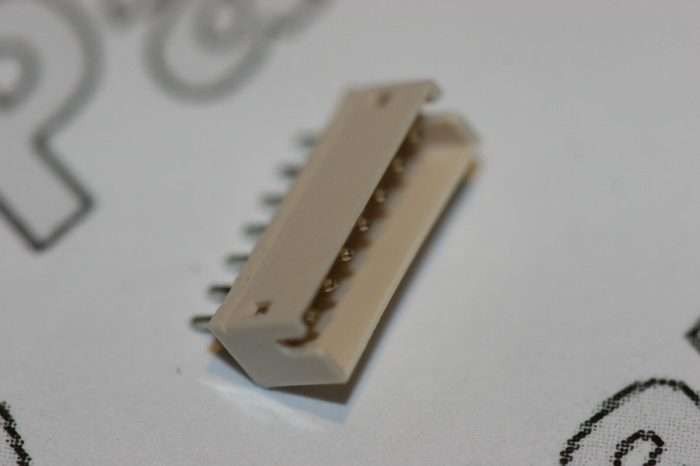 7 Way PCB Header Connector 1.5mm Pitch JST B7B-ZR