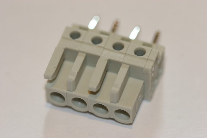 4 Way Socket Connector PCB Mounting Modular Interlocking Wago 722-001 - Image 3