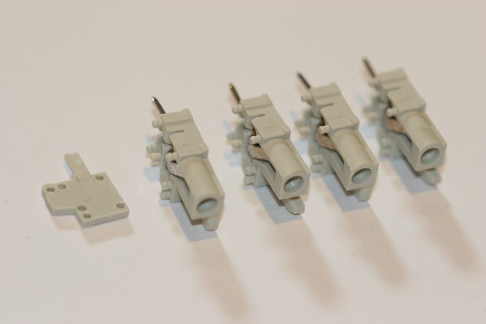 4 Way Socket Connector PCB Mounting Modular Interlocking Wago 722-001 - Image 7