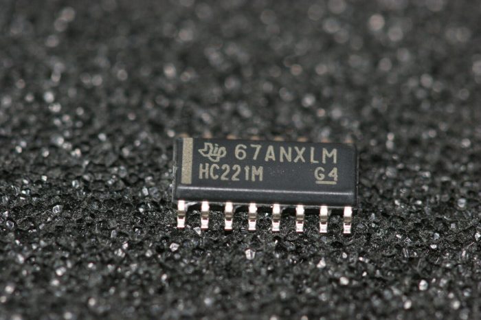 CD74HC221M Dual Monostable Multivibrator with Reset TI HC221M SMD
