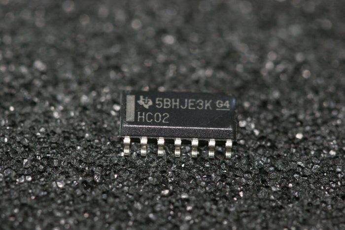SN74HC02D Quad 2-Input Positive-NOR Gates TI HC02 SMD