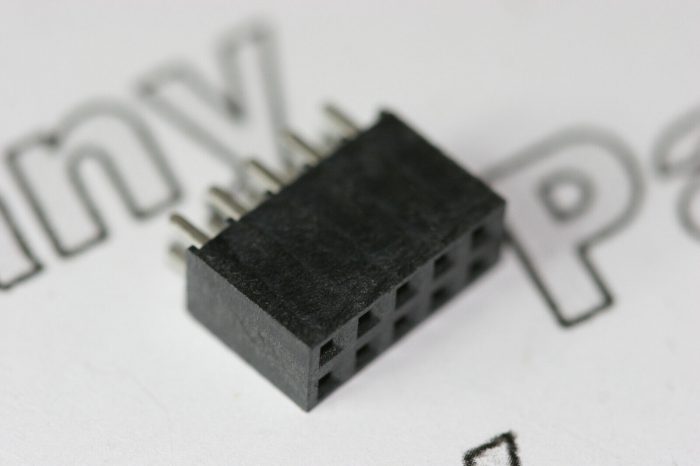 Samtec 10 Way Board to Board Mezzanine Connector Socket 0.1" SSW-105-01-T-D - Image 2