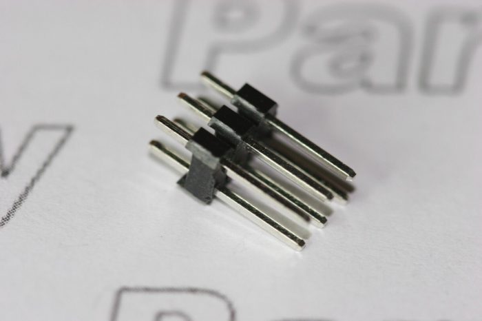 6 Pin PCB Header Vertical DIL Harwin 2 Row 3+3 M20-9720346