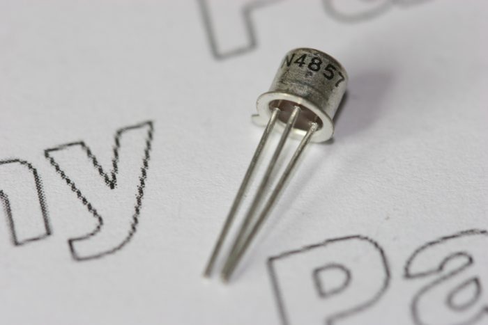 2N4857 N-Channel Depletion JFET Switching Transistor Motorola