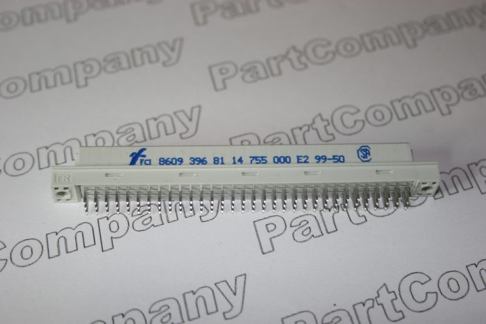 96 Way DIN 41612 Backplane Socket Connector Straight Solder PCB Mounting 3 Row FCI - Image 2