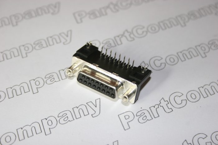 15 Way DSub Right-Angled Socket PCB Mounting FCI D15S13A4GV00