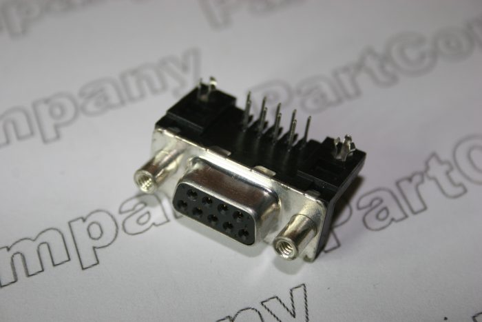 9 Way DSub Right-Angled Socket PCB Mounting FCI D09S13B4GV00